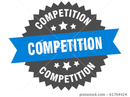 competition sign. competition circular band label. competition sign. competition circular band label. 61764424