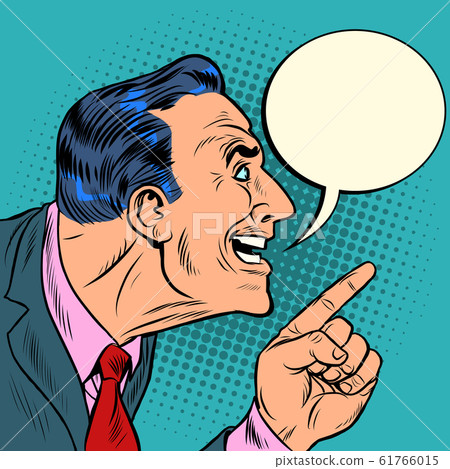 Insidious man points finger 61766015