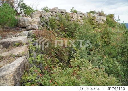 【日本百城名城】岡山縣總社市木之城高石垣5 61766120