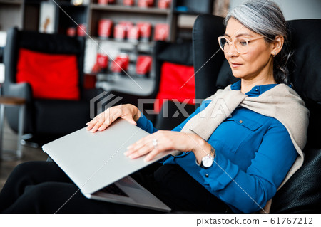 Finishing work and ready to go home stock photo 61767212
