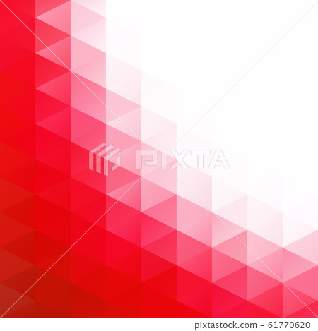 Red Grid Mosaic Background, Creative Design 61770620