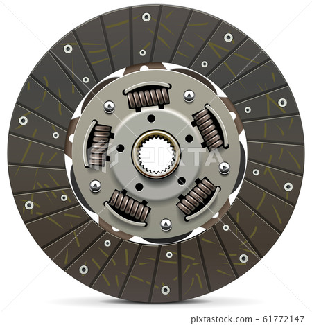 Vector Car Clutch Disk Vector Car Clutch Disk 61772147
