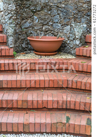 Bricks Stairs and Pot Bricks Stairs and Pot 61773272