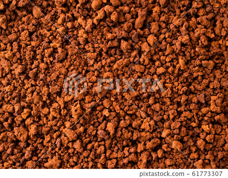 Granular instant coffee, background. The view of Granular instant coffee, background. The view of 61773307