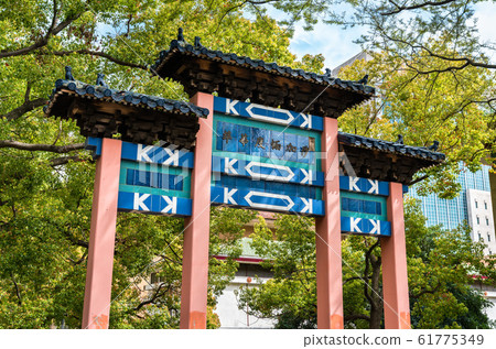 Sacramento Chinatown in California 61775349