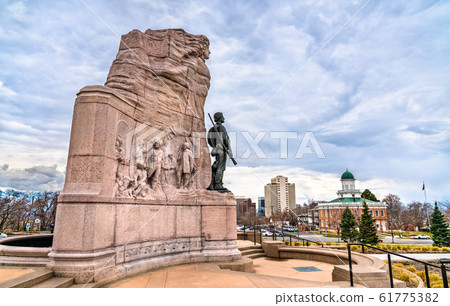Mormon Battalion Monument in Salt Lake City, United States Mormon Battalion Monument in Salt Lake City, United States 61775382