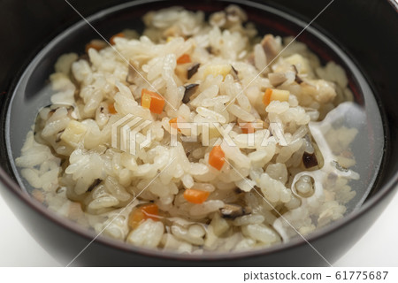 Okinawan food pork rice tong fan 61775687