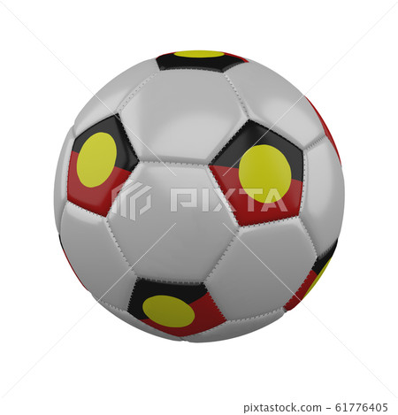 Flag of Australian Aboriginal - Mariya on soccer 61776405