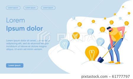 Dividing General Idea into Several Parts, Cartoon. 61777797