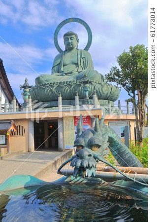 [Toyama Prefecture] Takaoka Daibutsu in fine weather 61778014