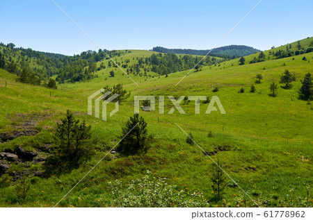 Serbian mountain landscape Serbian mountain landscape 61778962