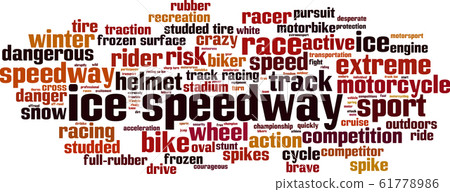 Ice speedway word cloud 61778986