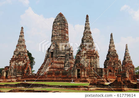 World Heritage Thailand Ayutthaya Ruins Wat Chaiwattanaram 61779614