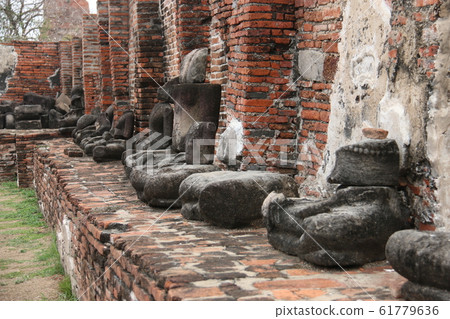 世界遺產泰國大城府遺址瑪哈泰寺 世界遺產泰國大城府遺址瑪哈泰寺 61779636