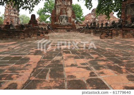 世界遺產泰國大城府遺址瑪哈泰寺 世界遺產泰國大城府遺址瑪哈泰寺 61779640