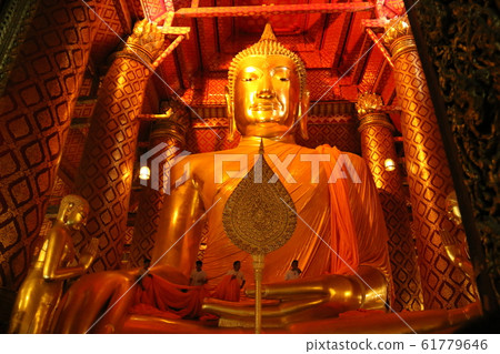 World Heritage Thailand Ayutthaya Ruins Wat Yai Chai Mongkol 61779646