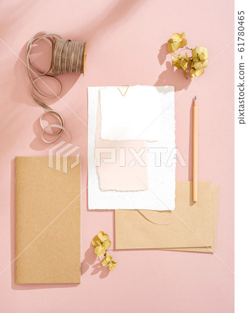 Blank card styled mockup. Blank card styled mockup. 61780465