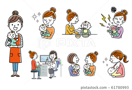 人群:托兒所,托兒所,父母和孩子 人群:托兒所,托兒所,父母和孩子 61780993