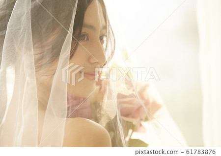 舞會禮服的女人的畫像 61783876