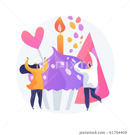 Anniversary celebration vector concept metaphor 61784409