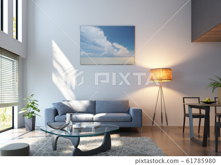 Room with atrium / modern room 61785980