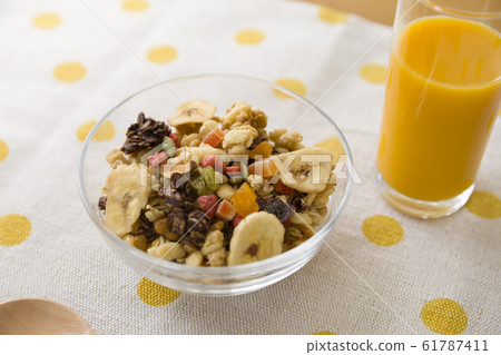 Granola breakfast image 61787411
