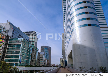 大宮站西口的城市景觀 大宮站西口的城市景觀 61787670