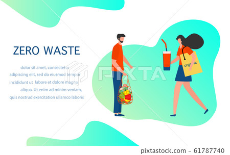 Eco friendly lifestyle Zero waste Reusable product 61787740