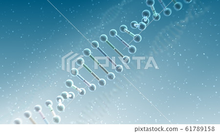 DNA基因染色體雙螺旋生物醫學 DNA基因染色體雙螺旋生物醫學 61789158