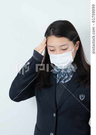 Schoolgirl uniform uniform mask Schoolgirl uniform uniform mask 61789899