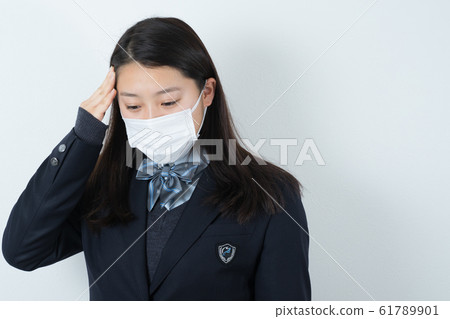 Schoolgirl uniform uniform mask Schoolgirl uniform uniform mask 61789901