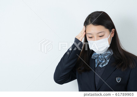 Schoolgirl uniform uniform mask Schoolgirl uniform uniform mask 61789903