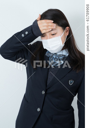 Schoolgirl uniform uniform mask Schoolgirl uniform uniform mask 61789908
