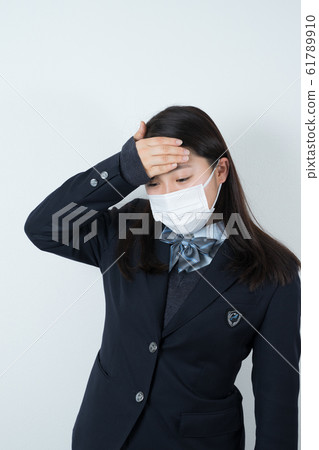 Schoolgirl uniform uniform mask 61789910