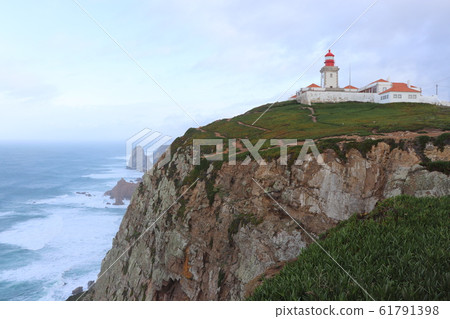 Cape of the end of the Lake of the Earth Cape of the west end Portugal 61791398