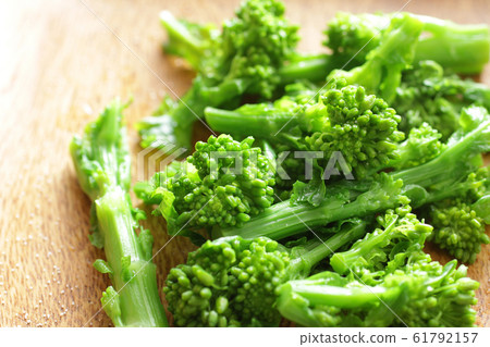 Image photo of spring vegetable rape 61792157