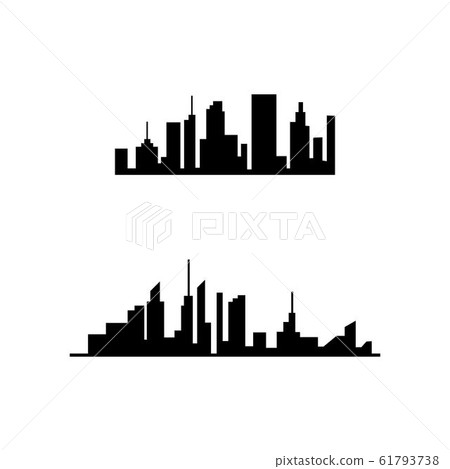 cityscape vector outline