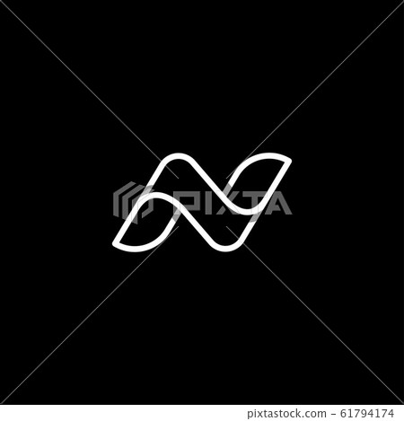 Letter N NN Logo Design Simple Vector Letter N NN Logo Design Simple Vector 61794174