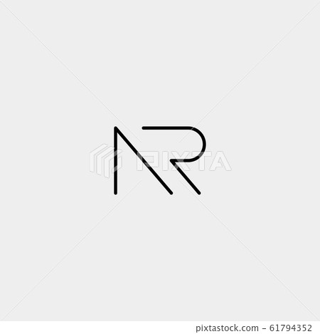 Monogram RN Logo V2 Graphic by Greenlines Studios · Creative Fabrica