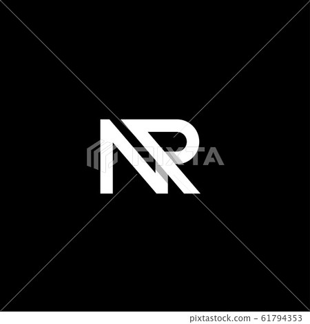 Vector Graphic Initials Letter RN Logo Design Template Stock Vector -  Illustration of finance, emblem: 204622188