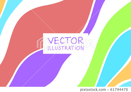 Background color abstract vector illustration. Background color abstract vector illustration. 61794478