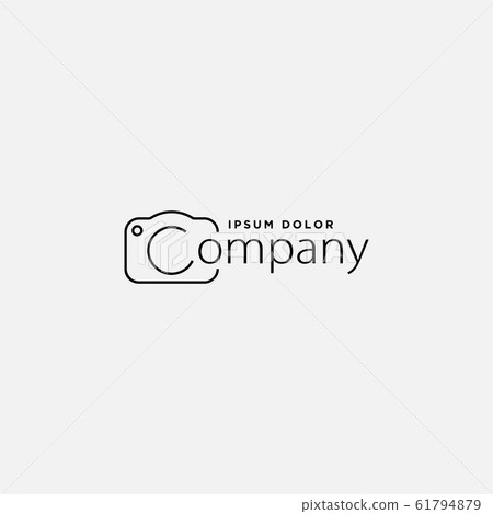 Camera Shutter logo Design Vector Illustration 61794879