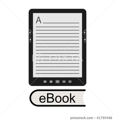 portable modern tablet e-book reader 61795486