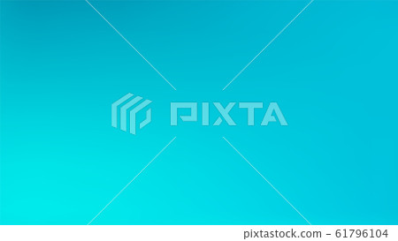 Cyan colored abstract gradient mesh Background. 61796104
