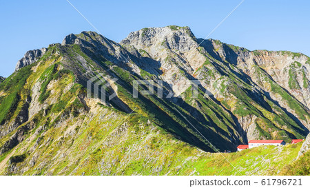 Goryudake Mountain Climbing in Autumn (View of Goryudake and Goryusanso from Shiratake) 61796721
