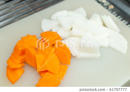 Radish and carrot 61797777