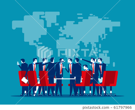 Economic trade war. Concept business finance and Economic trade war. Concept business finance and 61797966