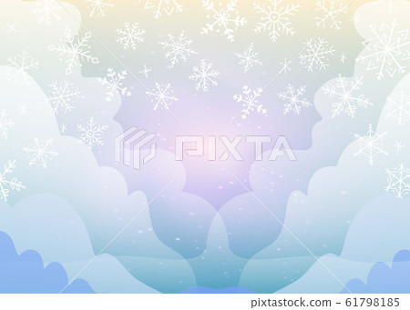 Christmas and winter transparent background with glitter white snowflakes vector illustration. Snowy transparent mountains backdrop. Christmas and winter transparent background with glitter white snowflakes vector illustration. Snowy transparent mountains backdrop. 61798185
