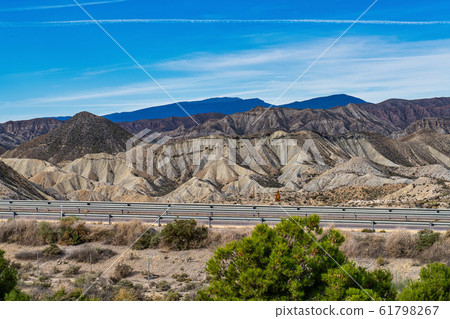 Tabernas desert, Desierto de Tabernas near 61798267