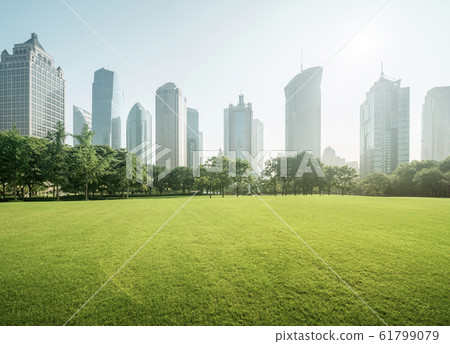 park in lujiazui financial centre, Shanghai, China park in lujiazui financial centre, Shanghai, China 61799079